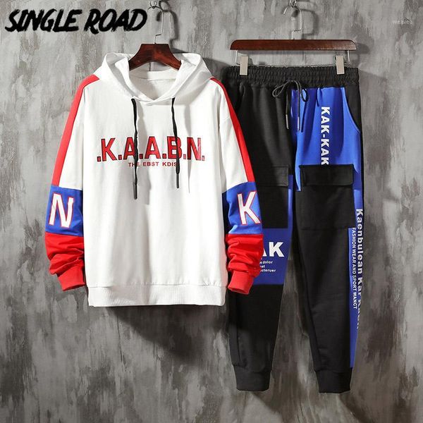 singleroad men's two pieces streetwear sets men patchwork sportswear tracksuit hip hop sweatshirts sweatpants white hoodie men1, Gray
singleroad men's two pieces streetwear sets men patchwork sportswear tracksuit hip hop sweatshirts sweatpants white hoodie men1, Gray