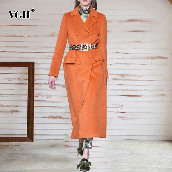vgh elegant orange tweed for women lapel long sleeve high waist with leopard sashes loose vintage tweeds female fashion new tide, Black
vgh elegant orange tweed for women lapel long sleeve high waist with leopard sashes loose vintage tweeds female fashion new tide, Black