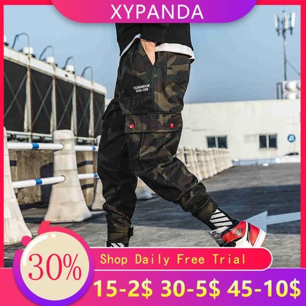 xypanda overalls men's tide brand multi-pocket hiphop beam feet large size cargo spring tide pants1, Black
xypanda overalls men's tide brand multi-pocket hiphop beam feet large size cargo spring tide pants1, Black