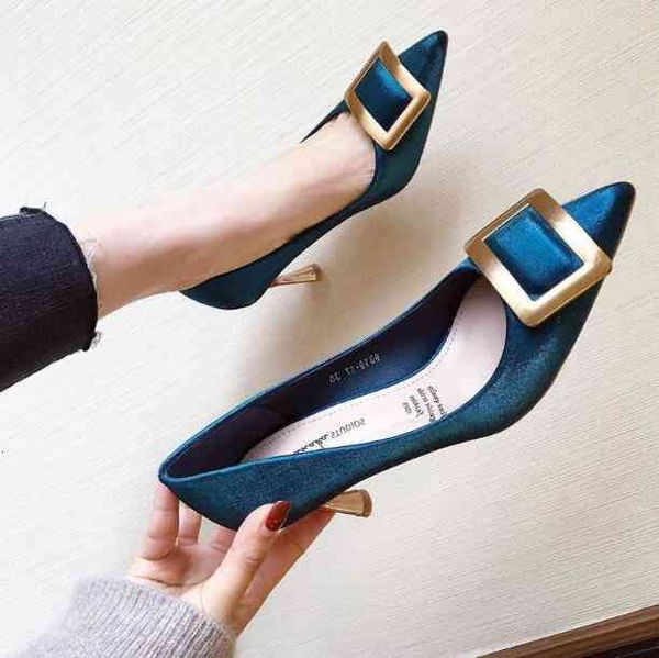 designer women brand luxury pumps shoes t stage show spool heels high heels 7cm square buckle pointed toes dress mid heeled, Black
designer women brand luxury pumps shoes t stage show spool heels high heels 7cm square buckle pointed toes dress mid heeled, Black