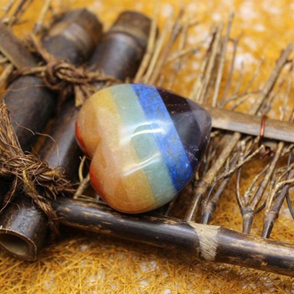 new 1pcs/lot 45mm heart natural stone crafts seven chakra heart - shaped ornaments lucky for jewelry accessories making, Pink;blue
new 1pcs/lot 45mm heart natural stone crafts seven chakra heart - shaped ornaments lucky for jewelry accessories making, Pink;blue