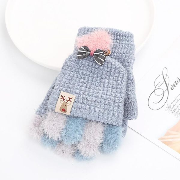 candy color kids men women winter keep warm sweet knitted christmas deer convertible flip fingerless mittens gloves #yj, Blue;gray
candy color kids men women winter keep warm sweet knitted christmas deer convertible flip fingerless mittens gloves #yj, Blue;gray