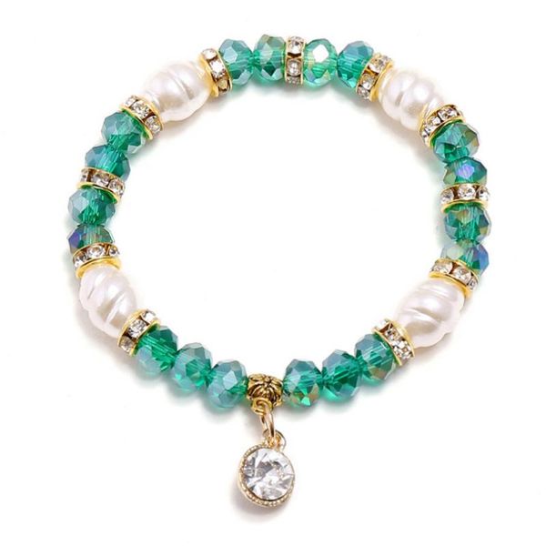 charm bracelets crystal pearl women bracelet wrap exquisite rhinestone beads pendant beaded strand bangle wristbands boho fashion jewelry, Golden;silver
charm bracelets crystal pearl women bracelet wrap exquisite rhinestone beads pendant beaded strand bangle wristbands boho fashion jewelry, Golden;silver