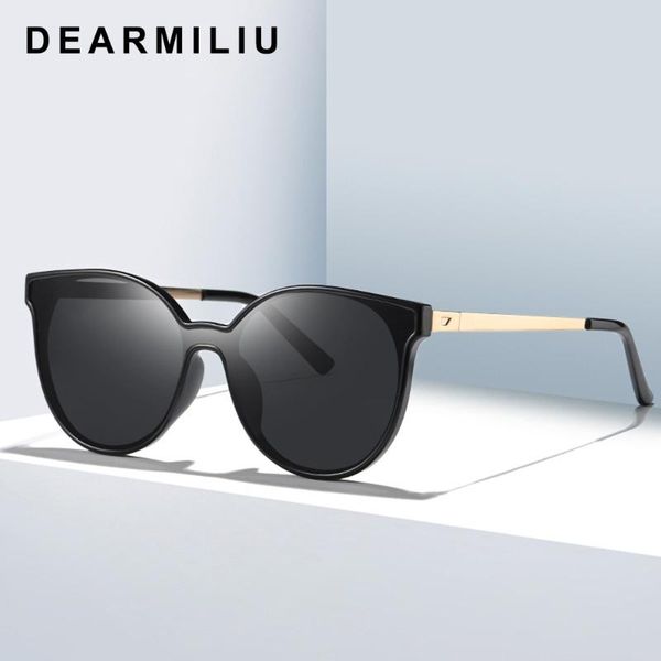 sunglasses dearmiliu 2021 design women's polarized driving mirror round siamese lens sun glasses uv400 gafas de sol shades women, White;black
sunglasses dearmiliu 2021 design women's polarized driving mirror round siamese lens sun glasses uv400 gafas de sol shades women, White;black