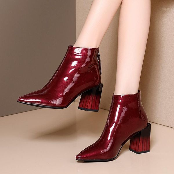 ankle boots autumn winter warm genuine leather wedding party shoes woman mixed colors high heels office ladies boots1, Black
ankle boots autumn winter warm genuine leather wedding party shoes woman mixed colors high heels office ladies boots1, Black