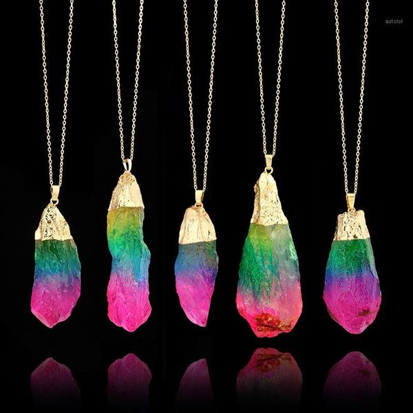 2020 women fashion pendant necklace retro natural stone necklace irregular water droplet colorful jewelry accesories1, Silver
2020 women fashion pendant necklace retro natural stone necklace irregular water droplet colorful jewelry accesories1, Silver