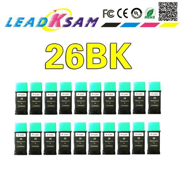 ell 26bk compatible for 26 51626a for 26 deskjet 200/320/340/400/500c/505k/540 print cartridge1
ell 26bk compatible for 26 51626a for 26 deskjet 200/320/340/400/500c/505k/540 print cartridge1