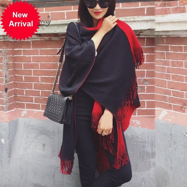 reversible oversized quality assurance reversed winter mesh cashmere poncho capes xale cardigans sweater c-008, Blue;gray
reversible oversized quality assurance reversed winter mesh cashmere poncho capes xale cardigans sweater c-008, Blue;gray