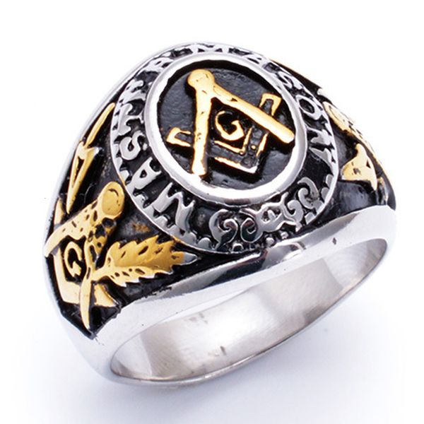 designer stainless steel men's gold silver black two tone masonic rings jewelry ason mason signet ring, Golden;silver
designer stainless steel men's gold silver black two tone masonic rings jewelry ason mason signet ring, Golden;silver
