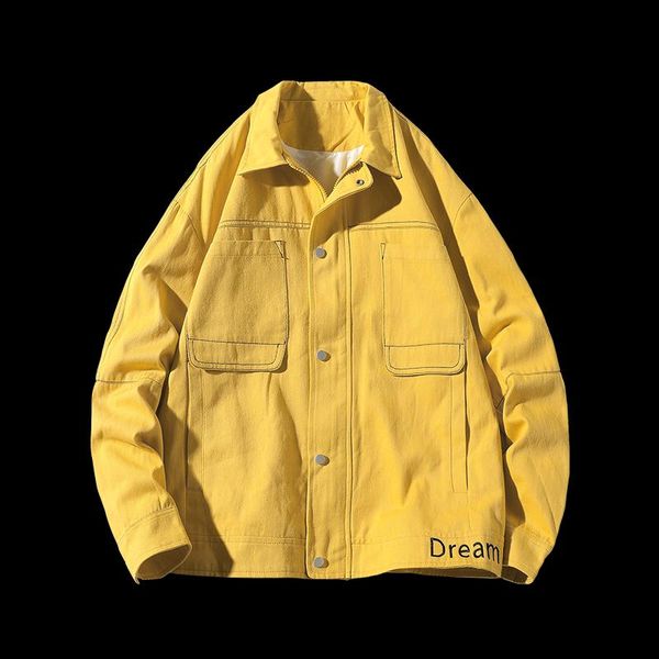 man autumn tooling casual coat new men's %100 cotton jacket japanese streetwear, Black;brown
man autumn tooling casual coat new men's %100 cotton jacket japanese streetwear, Black;brown