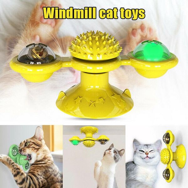 cat toys toy turntable teasing interactive with catnip scratching tickle pet ball supplies
cat toys toy turntable teasing interactive with catnip scratching tickle pet ball supplies
