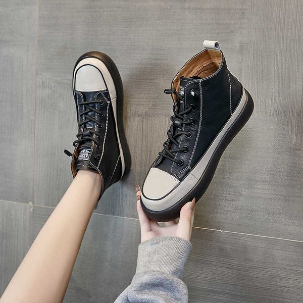 first layer cowhide autumn and winter plush women's short boots 2021 new flat sole single one foot casual white shoes, Black
first layer cowhide autumn and winter plush women's short boots 2021 new flat sole single one foot casual white shoes, Black