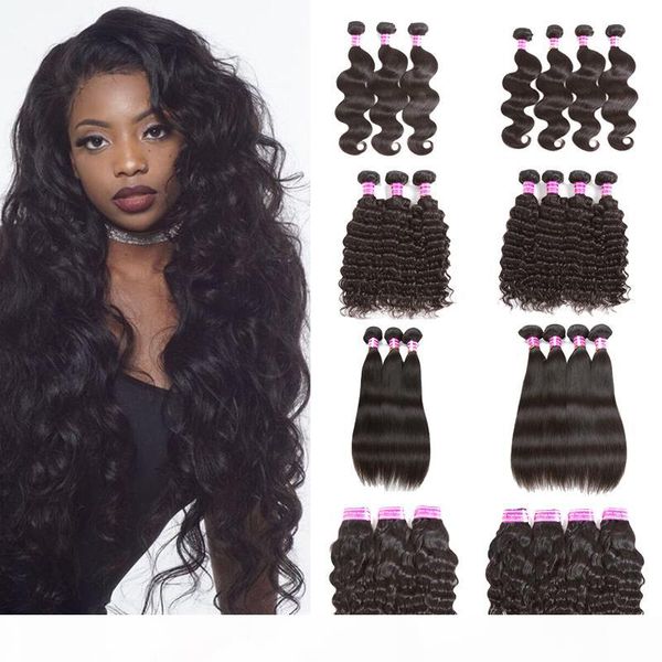 brazilian virgin hair body wave straight natural water deep wave kinky curly unprocessed human hair extensions weave bundles weft, Black
brazilian virgin hair body wave straight natural water deep wave kinky curly unprocessed human hair extensions weave bundles weft, Black
