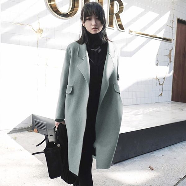 long wool winter women streetwear 2020 ladies trench korean fashion female loose clothing windbreaker women's coat, Tan;black
long wool winter women streetwear 2020 ladies trench korean fashion female loose clothing windbreaker women's coat, Tan;black