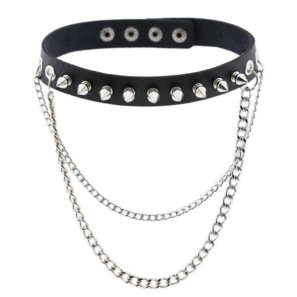 pendant necklaces gothic silver color chains choker collar harajuku punk women girls black leather emo kawaii witch jewelry costume accessor
pendant necklaces gothic silver color chains choker collar harajuku punk women girls black leather emo kawaii witch jewelry costume accessor