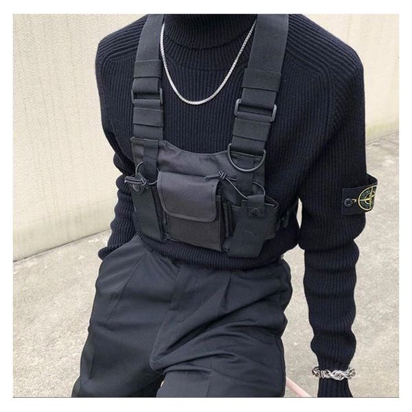 black tactical bag harness bag men nylon chest bag hip hop streetwear functional boy chest rig kanye west wist pack tactical waist pack
black tactical bag harness bag men nylon chest bag hip hop streetwear functional boy chest rig kanye west wist pack tactical waist pack