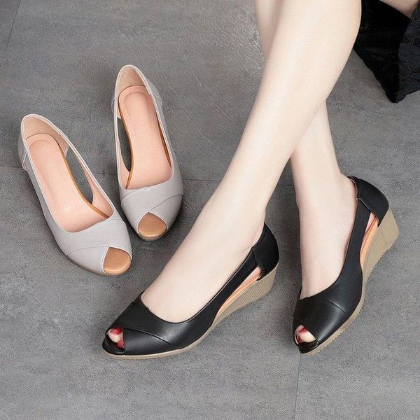summer casual women sandals platform wedges mid heel pu leather cool soft sole elegant ladies outdoor mother female 2021, Black
summer casual women sandals platform wedges mid heel pu leather cool soft sole elegant ladies outdoor mother female 2021, Black