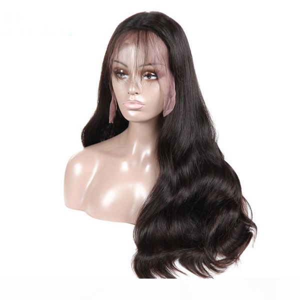 10a natural color 360 full lace wigs for black women body wave brazilian virgin human hair lace front wigs with baby hair, Black;brown 
10a natural color 360 full lace wigs for black women body wave brazilian virgin human hair lace front wigs with baby hair, Black;brown