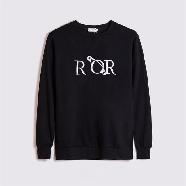 21ss new casual mens letter embroidery pullover sweatshirts fashion streetwear women designer sweaters hommes clothing black and white 
21ss new casual mens letter embroidery pullover sweatshirts fashion streetwear women designer sweaters hommes clothing black and white