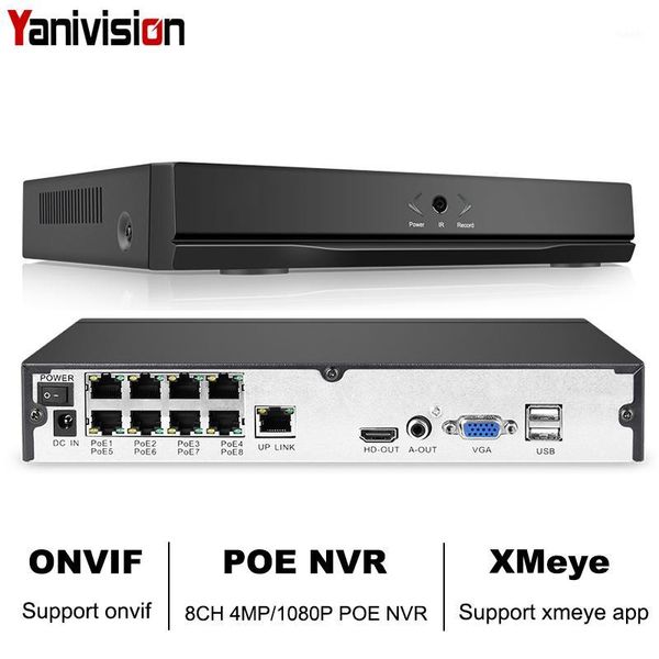 8ch 4mp 4ch 5mp 1080p h.265 nvr full hd 8 channel security cctv nvr onvif p2p cloud network video recorder for ip camera system1, Black;white
8ch 4mp 4ch 5mp 1080p h.265 nvr full hd 8 channel security cctv nvr onvif p2p cloud network video recorder for ip camera system1, Black;white