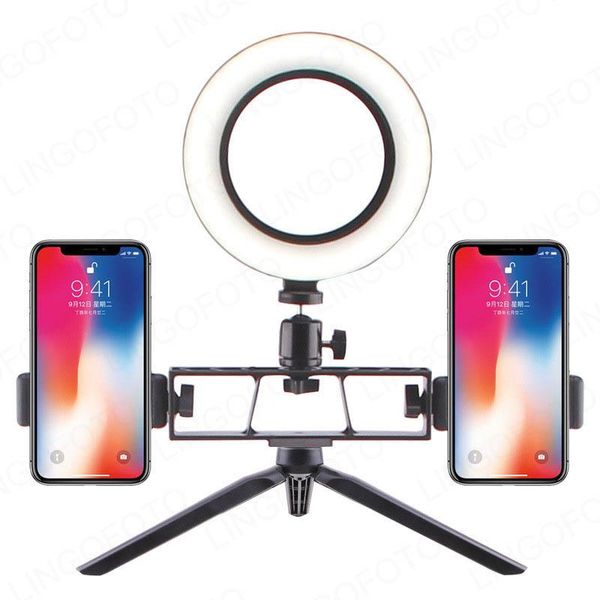 6" 8" 10" led selfie ring light circle led desklamp with stand for 2 phone live stream pgraph uc9786
6" 8" 10" led selfie ring light circle led desklamp with stand for 2 phone live stream pgraph uc9786