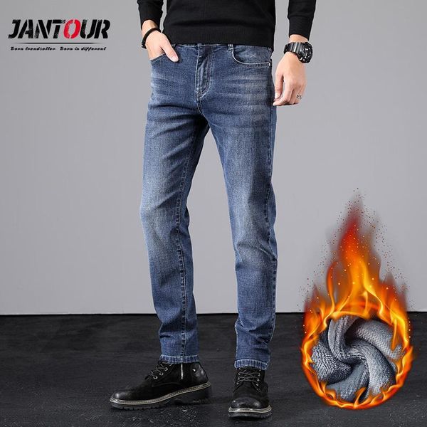 men jeans winter fleece baggy business casual pantalones de hombre elasticity straight blue trousers ropa hombre kg-416
men jeans winter fleece baggy business casual pantalones de hombre elasticity straight blue trousers ropa hombre kg-416