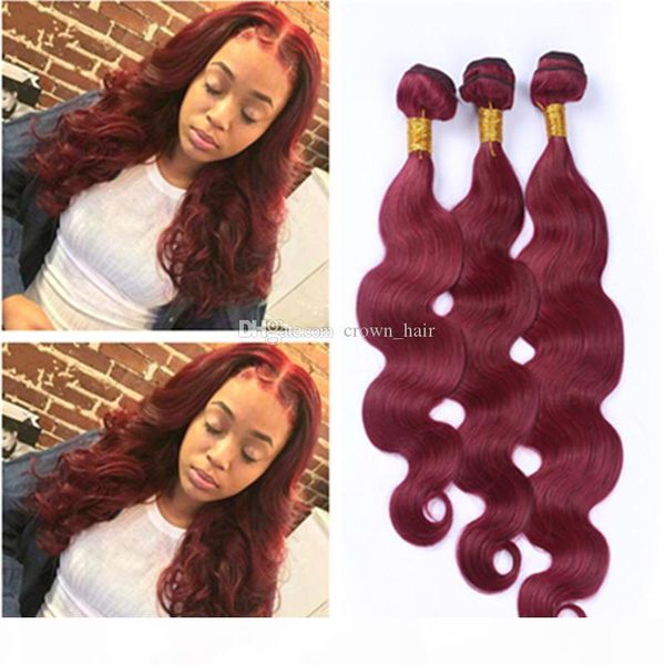new arrival pure color burgundy body wave hair bundles brazilian human hair wine red #99j wavy hair weaves extenaions 3 pcs lot, Black
new arrival pure color burgundy body wave hair bundles brazilian human hair wine red #99j wavy hair weaves extenaions 3 pcs lot, Black