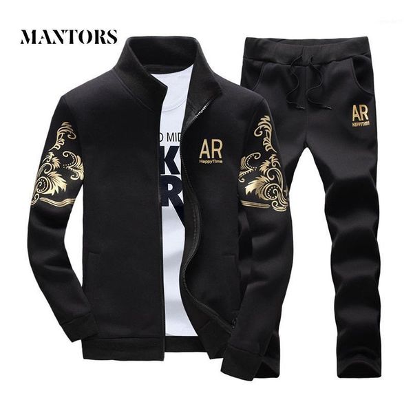 men's tracksuits 2021 brand tracksuit men set coats + pants suit autumn winter casual sportswear sets male hoodie sporting suits stand, Gray
men's tracksuits 2021 brand tracksuit men set coats + pants suit autumn winter casual sportswear sets male hoodie sporting suits stand, Gray