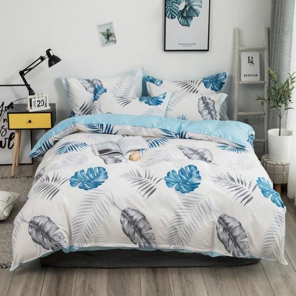 bedding sets luxury soft duvet cover set brief style leaves pure cotton king size flat sheet + pillowcase quilt
bedding sets luxury soft duvet cover set brief style leaves pure cotton king size flat sheet + pillowcase quilt