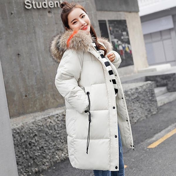 2018 winter new arrival hooded women down coat fur collar zippers long down coat female warm winter women jacket1, Black
2018 winter new arrival hooded women down coat fur collar zippers long down coat female warm winter women jacket1, Black
