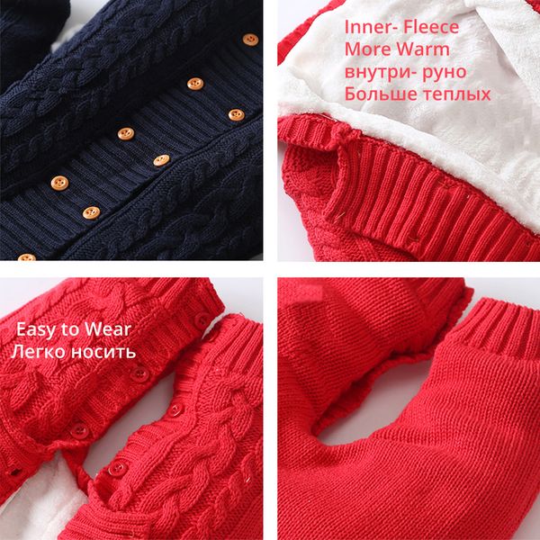 iyeal thick warm infant baby rompers winter clothes newborn baby boy girl knitted sweater jumpsuit hooded kid toddler outerwear q1215, Blue
iyeal thick warm infant baby rompers winter clothes newborn baby boy girl knitted sweater jumpsuit hooded kid toddler outerwear q1215, Blue