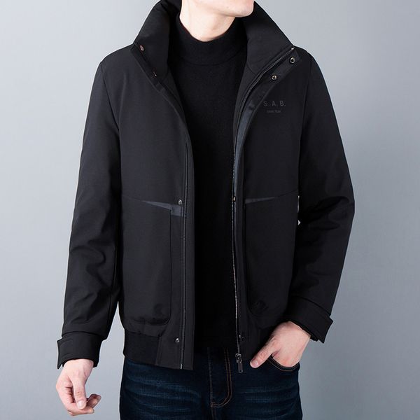 wear coat the new winter 2020 middle-aged men's fashion brief paragraph han edition men's down jacket to keep warm coat q1209, Black
wear coat the new winter 2020 middle-aged men's fashion brief paragraph han edition men's down jacket to keep warm coat q1209, Black