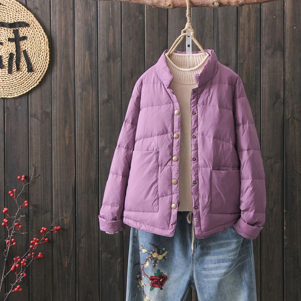 2021 new winter of women ultra light short jackets white down puffer female fine jacket autumn parkas m45c, Black
2021 new winter of women ultra light short jackets white down puffer female fine jacket autumn parkas m45c, Black