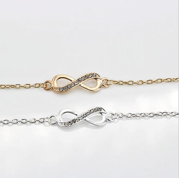 diamond inlaid 8-shaped bracelet fashion hand ornaments women's alloy electroplating jewel gsfb250 mix order 20 pieces a lot charm brac, Black
diamond inlaid 8-shaped bracelet fashion hand ornaments women's alloy electroplating jewel gsfb250 mix order 20 pieces a lot charm brac, Black