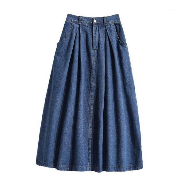 summer plus size denim skirts casual solid a-line knee-length empire skirts womens midi skirt faldas mujer moda 20201, Black
summer plus size denim skirts casual solid a-line knee-length empire skirts womens midi skirt faldas mujer moda 20201, Black