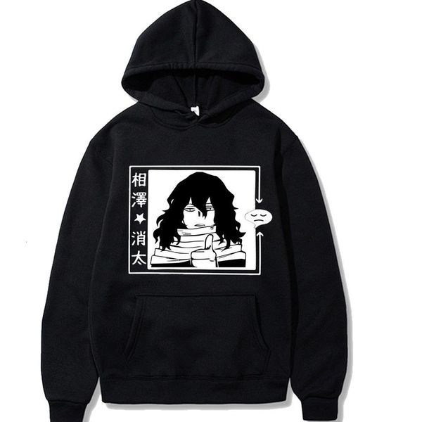 japanese anime funny s aizawa hoodies winter japan style my hero academia boku no hero sweatshirts streetwear for women men, Black
japanese anime funny s aizawa hoodies winter japan style my hero academia boku no hero sweatshirts streetwear for women men, Black