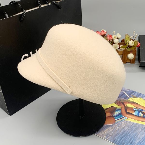 new winter bow decorated womens baseball dome beret wool hat fashion brand designers timeless classic adjustable, Blue;gray
new winter bow decorated womens baseball dome beret wool hat fashion brand designers timeless classic adjustable, Blue;gray