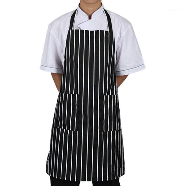 aprons kitchen adjustable black stripe bib apron with 2 pockets chef cook tool for man woman easy to clean1
aprons kitchen adjustable black stripe bib apron with 2 pockets chef cook tool for man woman easy to clean1