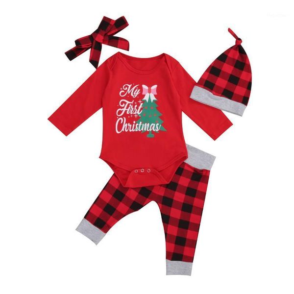 clothing sets 2021 christmas baby girls boys 4pcs clothes letter print tree long sleeve bodysuit+plaid pants+headband+hat1, White
clothing sets 2021 christmas baby girls boys 4pcs clothes letter print tree long sleeve bodysuit+plaid pants+headband+hat1, White
