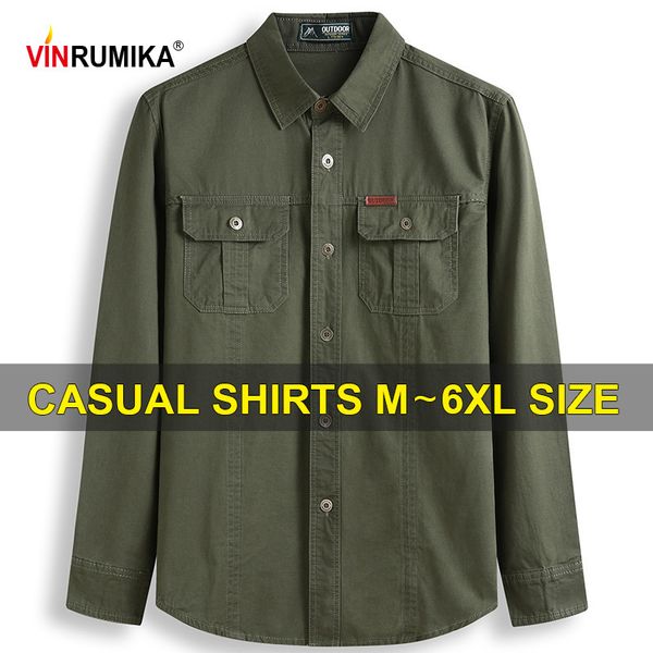big size -6xl europe military style men's casual brand 100% cotton khaki shirts spring autumn man army green long sleeve shirt c1210, White;black
big size -6xl europe military style men's casual brand 100% cotton khaki shirts spring autumn man army green long sleeve shirt c1210, White;black