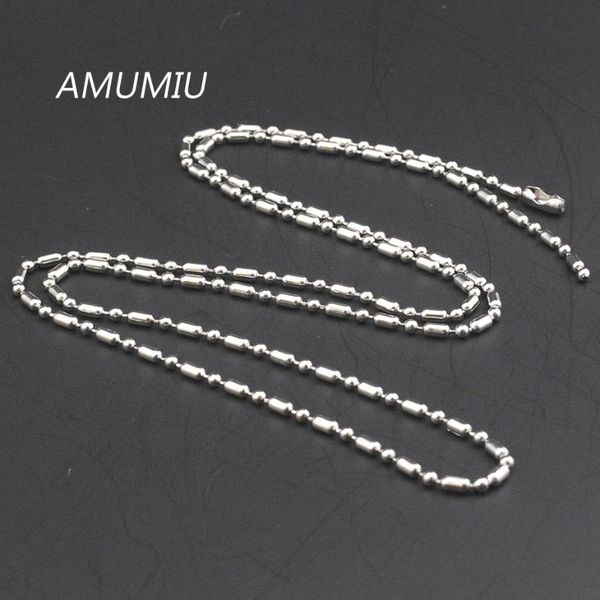 chains amumiu 40/45/50/55/60/65/70 cm stainless steel titanium tide wild bamboo bead chain necklace hzn000, Silver
chains amumiu 40/45/50/55/60/65/70 cm stainless steel titanium tide wild bamboo bead chain necklace hzn000, Silver