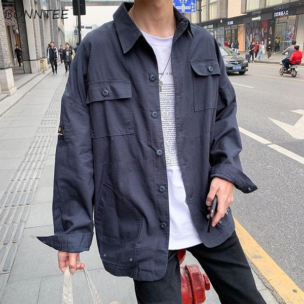 jackets men solid fashion new loose retro mens jacket and coats long sleeve comfortable korean style clothes1, Black;brown
jackets men solid fashion new loose retro mens jacket and coats long sleeve comfortable korean style clothes1, Black;brown