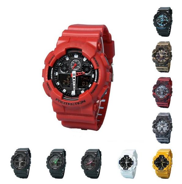new g100 brand hour hand led chronograph sports watches electronics shocked sport waterproof digital girl boys 5pcs/lot, Slivery;brown
new g100 brand hour hand led chronograph sports watches electronics shocked sport waterproof digital girl boys 5pcs/lot, Slivery;brown