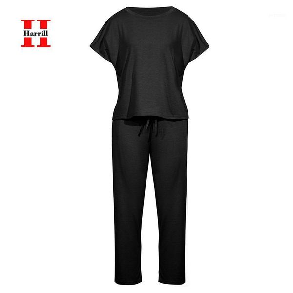 2pcs clothing set women o-neck short sleeve elasticity drawstring trousers suit for women streetwear clothing set1, White
2pcs clothing set women o-neck short sleeve elasticity drawstring trousers suit for women streetwear clothing set1, White