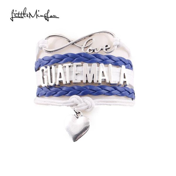 charm bracelets little minglou infinity love guatemala bracelet heart leather wrap men & bangles for women jewelry hometown gift, Golden;silver
charm bracelets little minglou infinity love guatemala bracelet heart leather wrap men & bangles for women jewelry hometown gift, Golden;silver