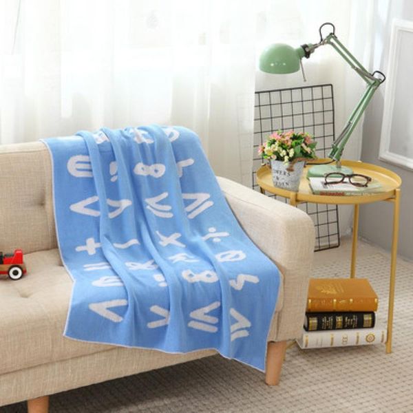 hoiime brand 100% cotton double sided children's enlightenment letter knitted blanket school lunch cover blanket
hoiime brand 100% cotton double sided children's enlightenment letter knitted blanket school lunch cover blanket