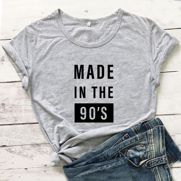 made in the 90s funny t shirt women short sleeve o-neck tee shirt femme white tshirts cotton women casual camisetas mujer top
made in the 90s funny t shirt women short sleeve o-neck tee shirt femme white tshirts cotton women casual camisetas mujer top
