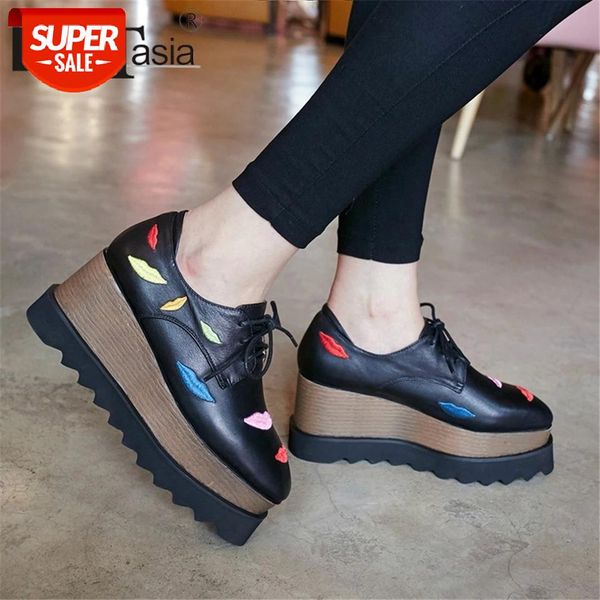 doratasia brand new big size 33-42 embroider lips women's genuine leather ladies flat platform shoes woman casual autumn flats #vt6o
doratasia brand new big size 33-42 embroider lips women's genuine leather ladies flat platform shoes woman casual autumn flats #vt6o