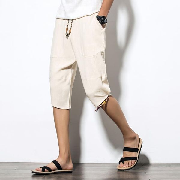 men's shorts linen men casual streetwear china big size harem loose with pockets sport cotton roupas mens clothing xx60ms, White;black
men's shorts linen men casual streetwear china big size harem loose with pockets sport cotton roupas mens clothing xx60ms, White;black