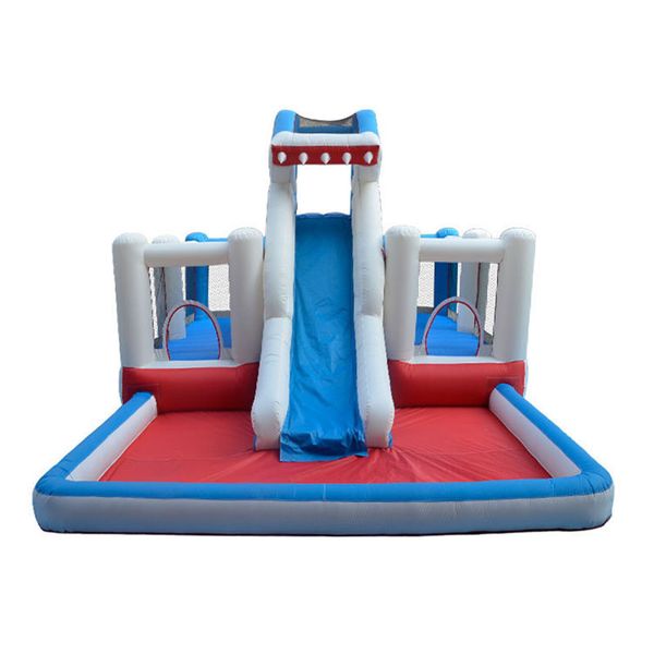 backyad shark inflatable water slide pool inflatable pool with slide splash bounce house shark water park swimming pool with air blower new
backyad shark inflatable water slide pool inflatable pool with slide splash bounce house shark water park swimming pool with air blower new
